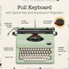 Maplefield Antique Typewriter - Cute Table Decor for Home or Office, Easy Setup, Fits Standard 8 x 11 Inch Paper Sheets - 4 of 4