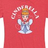 Women's - Disney Princess - Cinderella Kiss Short Sleeve Graphic T-Shirt - 2 of 4