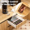 Nespresso Vertuo Coffee Pod Holders, Bamboo Pod Storage Insert for Coffee Station Countertops - 3 of 4