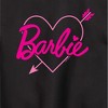 Boys' - Barbie - Barbie Arrow Heart Logo Graphic Long Sleeve Fleece Sweatshirt - 2 of 4