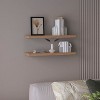 31.5" Wide Floating Shelves Set of 2 - 3 of 4