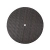 PAGED Wicker Outdoor Dining Table Round Patio Dining Table with Powder Coated Frame for Patio, Lawn, Poolside - 2 of 4