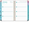 Global Printed Products Hardcover CY 2025 Fashion Planner - 5.5"x8" (Rainbow Petals) - 4 of 4