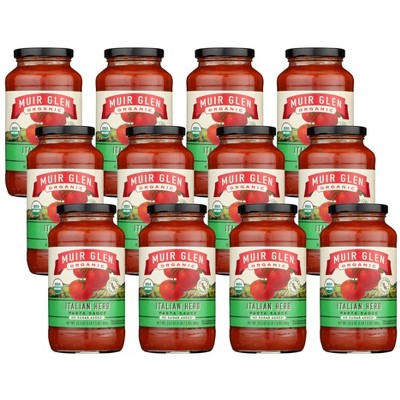 Muir Glen Organic Italian Herb Pasta Sauce - Case of 12/23.5 oz