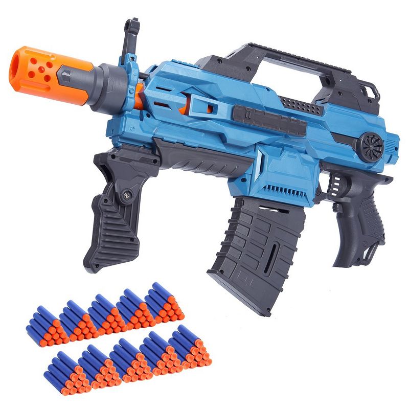 Toy Blaster , Toy Foam Blaster for Kids 8-12 Year Old, with 100 Bullets Accessories Compatible Nerf Guns, 1 of 2