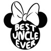 Men's Minnie Mouse Best Aunt Ever Ears T-Shirt - 2 of 4