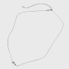Sterling Silver Dainty Sunflower with Pearl Necklace - A New Day™: Cable Chain, Spring Ring Clasp, Polished Finish, 19" Length - 3 of 4