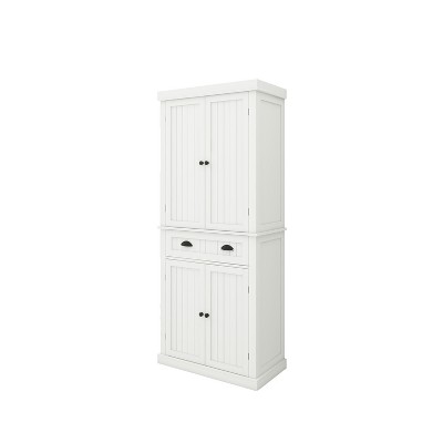 NicBex 71.65 Inch Tall Kitchen Pantry Storage Cabinet with 4 Doors,2 Adjustable Shelves and Drawer for Dining Room,Bathroom,Kitchen