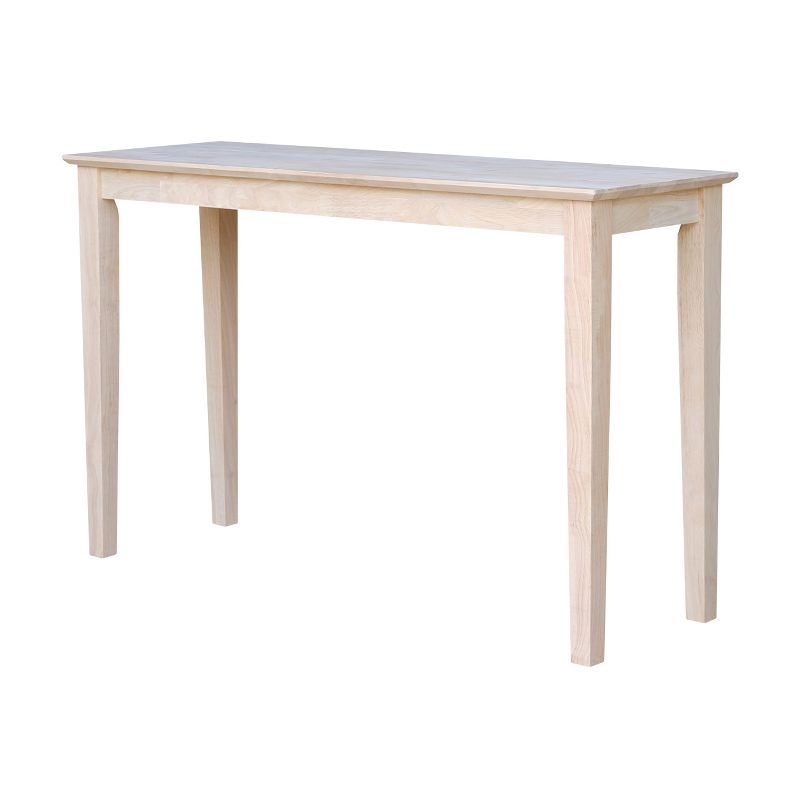 Shaker Table Unfinished - International Concepts, 1 of 10