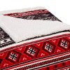 Patterned Plush Bed Blanket - Eddie Bauer - image 2 of 4