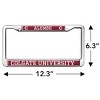Colgate University Alumni Logo Full Size Standard License Plate Metal Frame - 4 of 4