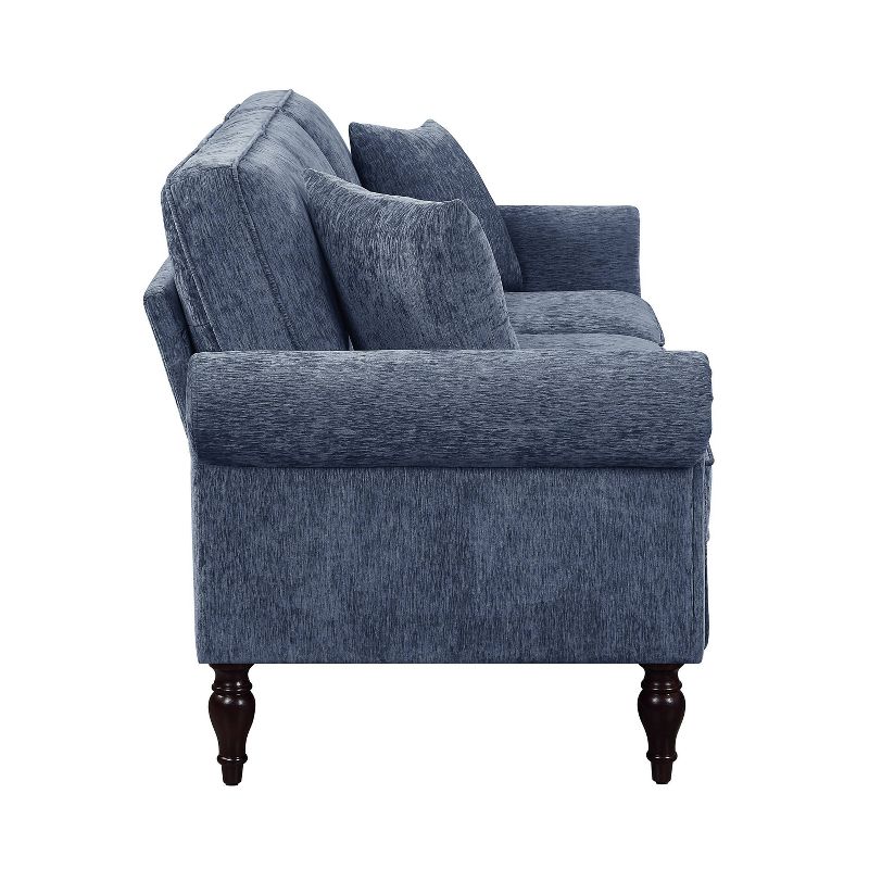 Evok Contemporary Chenille Upholstered Sofa - miBasics, 6 of 12