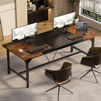 Aheaplus Modern Laptop Computer Table for Home Office Workstation
