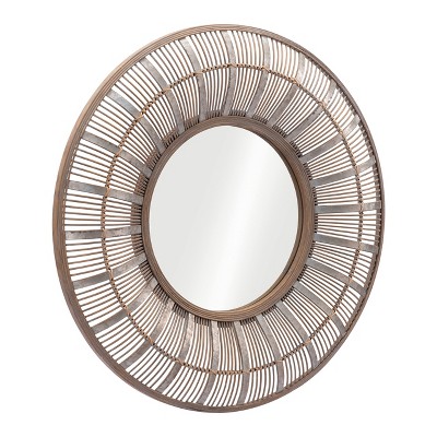 Zuo Toto Mirror Antique Gold