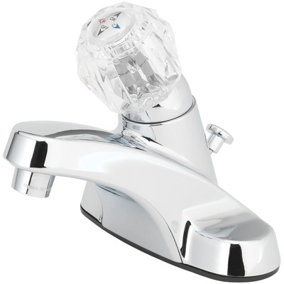 OakBrook Chrome Single-Handle Bathroom Sink Faucet 4 in. (Mfr. # 67211W)