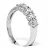 Pompeii3 1/2ct Round Diamond Wedding Anniversary White Gold Ring - 2 of 4