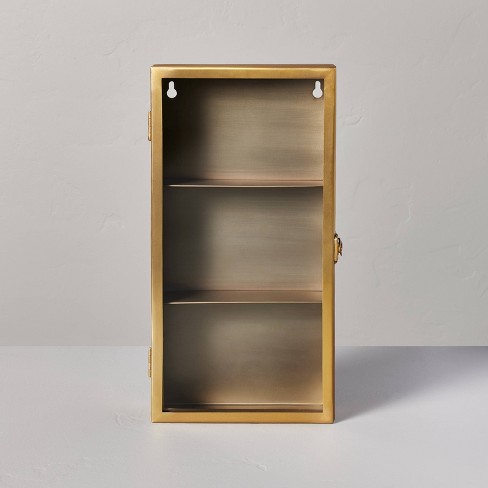 Brass & Wood Display Box