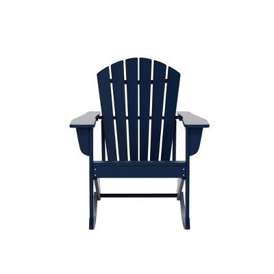 WestinTrends Outdoor Patio Poly Adirondack Rocking Chair Rocker