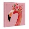 Stupell Industries Floral Flamingo Pink Portrait, 36" x 36" - 3 of 4