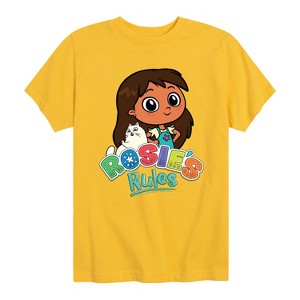 Boys' - Rosie's Rules - Rosie And Logo Short Sleeve Graphic T-Shirt - 1 of 4