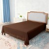 Brushed Microfiber Flat Sheet Only, Super Soft Hotel Quality Top Sheet - NTBAY - 4 of 4