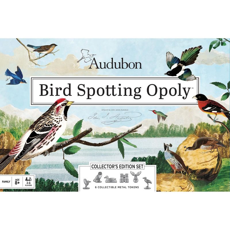 MasterPieces Opoly Family Board Games - Audubon Opoly, 1 of 8