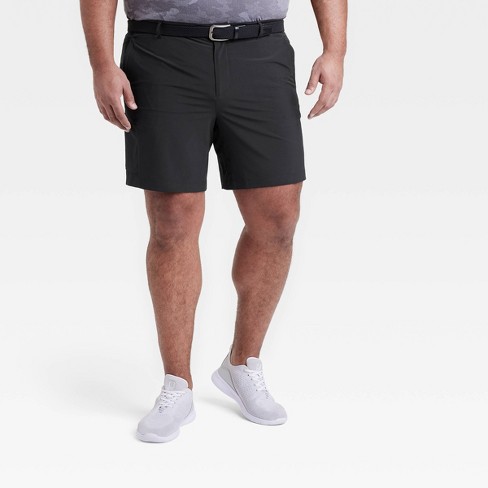 Mens black hot sale golf shorts