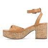 Journee Collection Womens Eianna Ankle Strap Platform Sandals - 2 of 4