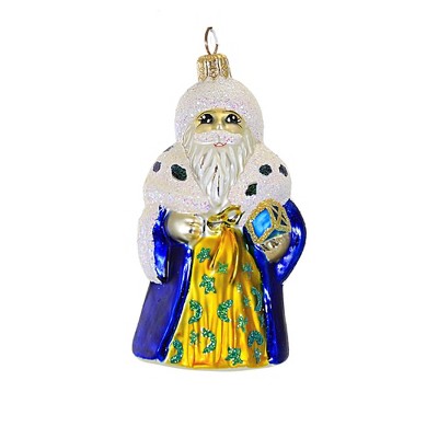 Christopher Radko 4.0 Inch Sweet Dream Ornament Santa Moon Stars Tree Ornaments