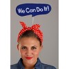 HalloweenCostumes.com  Women Women's Rosie the Riveter Costume Kit, White/Blue/Red - 4 of 4