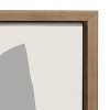 Kate and Laurel Sylvie Pieces of the Coast Framed Canvas by Kelly Knaga, 23x33, Gold - 3 of 4