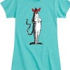Girls' - Dr. Seuss - Cat in the Hat Costume Fitted Short Sleeve Graphic T-Shirt - 2 of 4