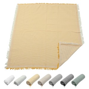 Unique Bargains 30% Cotton 70% Polyester Camping Necessities Picnic Blanket 1 Pc - 1 of 4