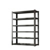 Ridstar 82.4 in. H Black 6-Tier Metal Storage Cabinets with Adjustable Garage Shelves - 2 of 4