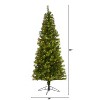 6.5ft. Pine Artificial Christmas Tree with 300 Warm White LED Lights and 579 Branches – Charming Holiday X-Mas Glow - 2 of 4