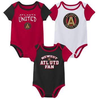 MLS Atlanta United FC Infant Girls' 3pk Bodysuit