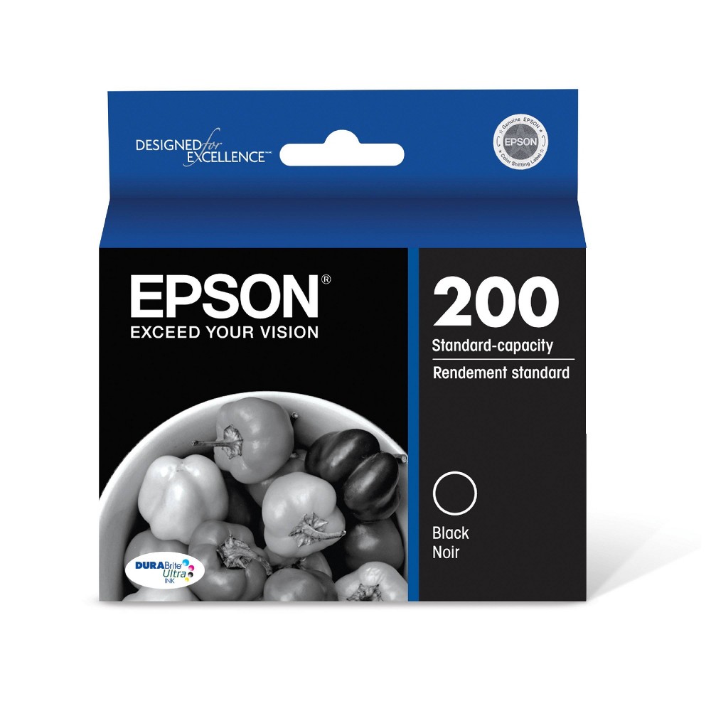 UPC 010343901049 product image for Epson 200 Single Ink Cartridge - Black (T200120-CP) | upcitemdb.com