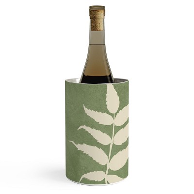 Nadja Leaf Design 19 Wine Chiller - Deny Designs