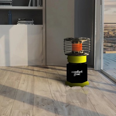 Comfort Gear 10,000 BTU Yellow and Black Portable Propane Heater