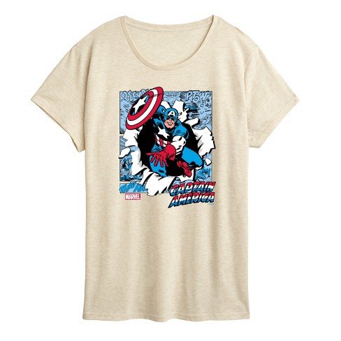 Women's - Marvel - Comic Book Panels Short Sleeve Graphic T-Shirt - image 1 of 3