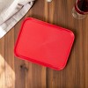 Slickblue Classic Textured Food Tray – Non-Slip Surface, Lightweight, Multipurpose for Daily Meals, Color & Size Options - 2 of 3