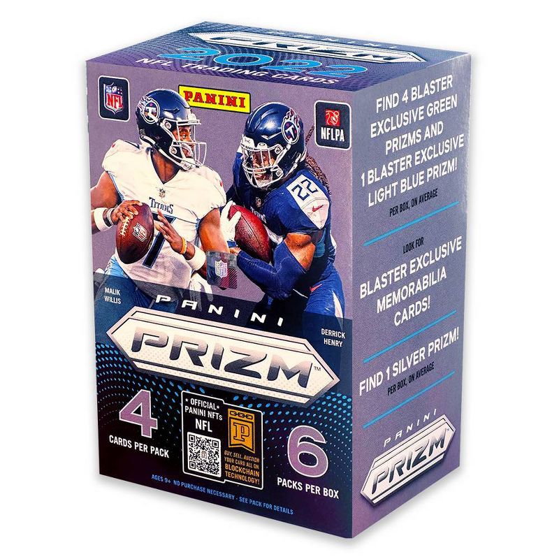 2022 Panini NFL Prizm Football Trading Card Blaster Box, 1 of 4