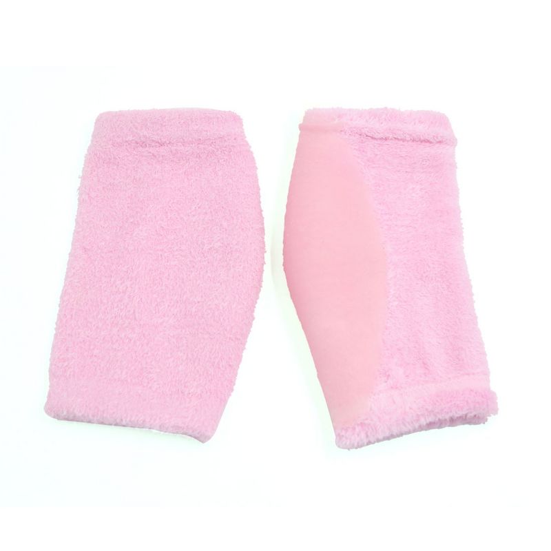 Unique Bargains Soften Cracked Skin Moisturizing Exfoliating Elbow Cover Sleeves Pink 1 Pair, 4 of 6