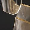ET2 Lighting Rinkle 14 - Light Pendant in  French Gold - 2 of 4