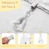 Unique Bargains Metal Outdoor Garden Decorative Tablecloth Weight Clips 8 Pcs - 3 of 4