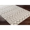 Hauteloom Whittington Gray&Cream Wool Rug - 3 of 4