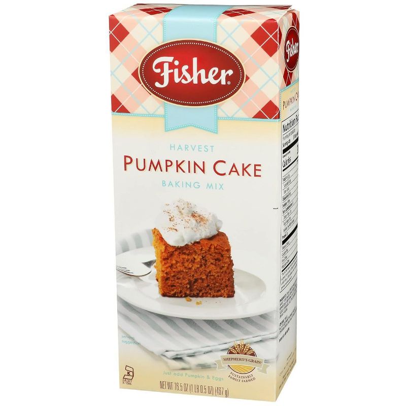 Fisher Harvest Pumpkin Cake Mix, 16.5 OZ, 4 of 10