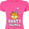 Women's - Garfield - Party Animal Fitted Graphic T-Shirt - 2 of 3