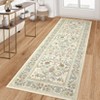 Washable Rugs for Living Room, Non Slip Floral Area Rugs, Low Pile Stain Resistant Botanical Bird Soft Carpet - 2 of 4