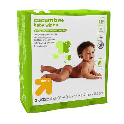 cucumber baby wipes